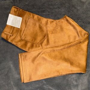 Westbound High Raise Skinny Faux Suade, Size 18W S